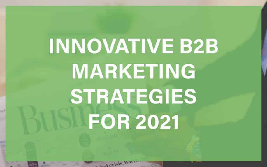 B2B Marketing strategies featured image