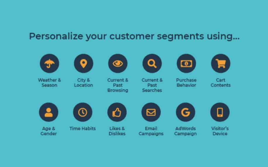 There are countless ways to segment your audience. Image credit: SmartInsights