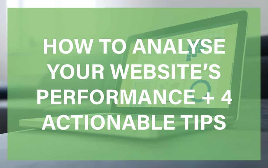 Website Analysis - How to analyse your website's performance featured