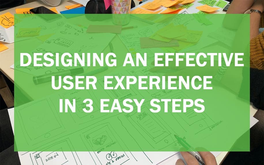 Designing an effective user experience header image