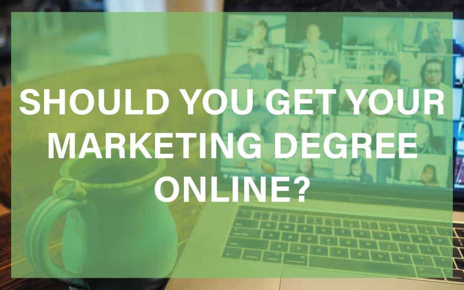 Marketing degree online featured image