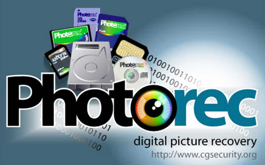 File Recovery Software - PhotoRec