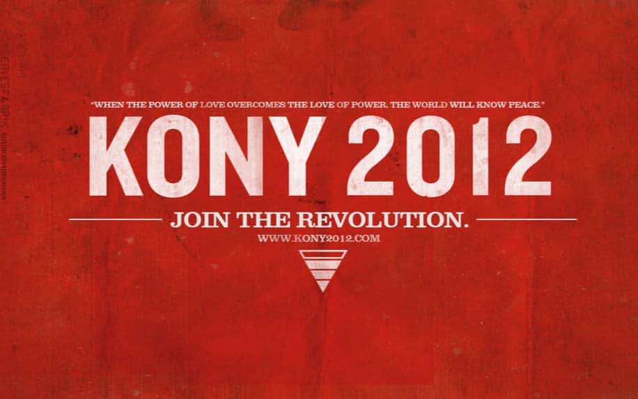 Viral marketing kony 2012 example