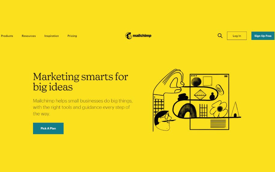 Mailchimp screenshot