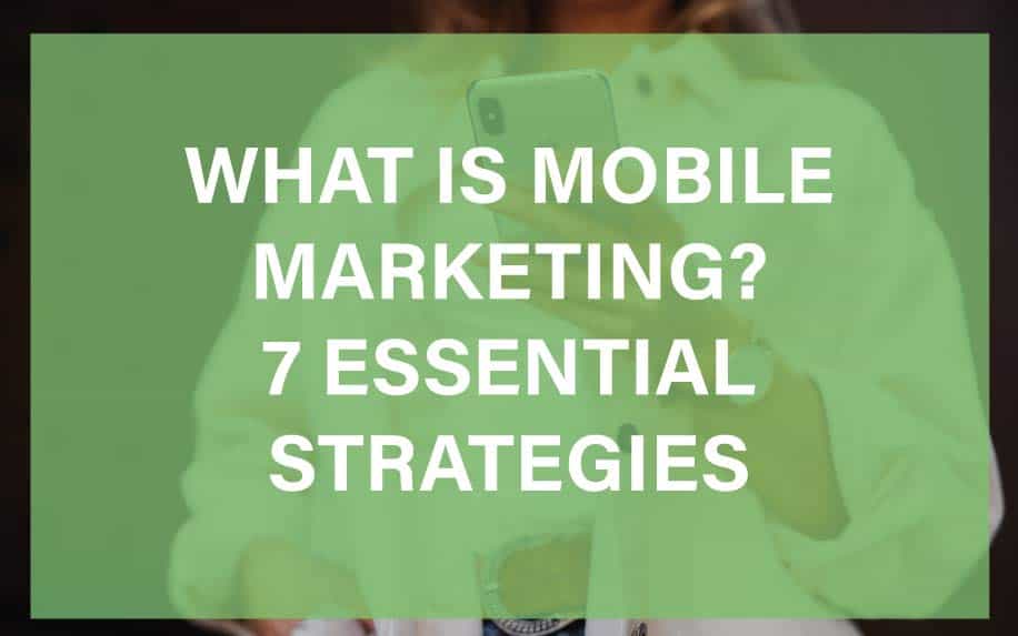 What is mobile marketing featured image