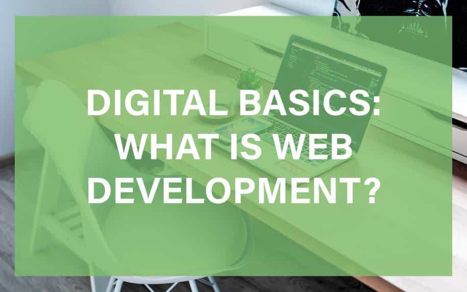 What is web development featured image