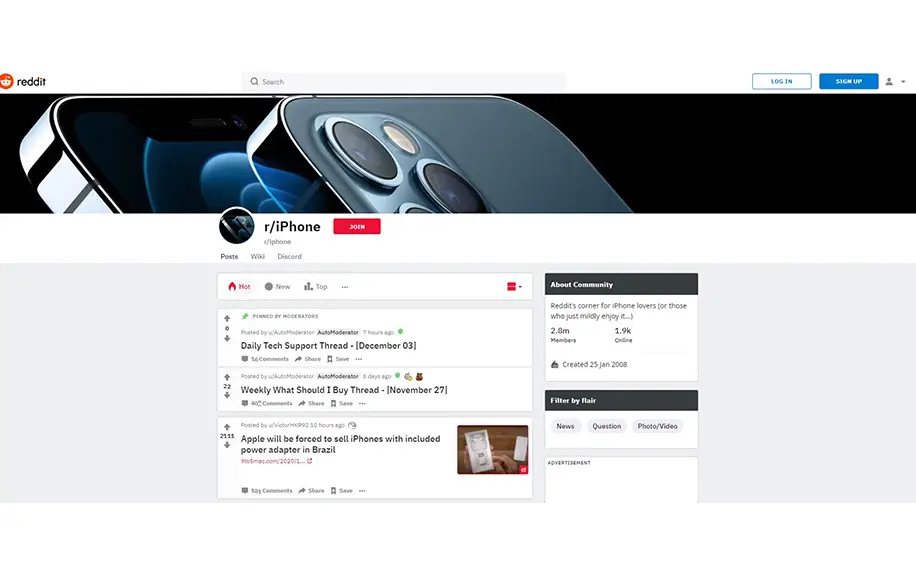 r/Iphones screenshot