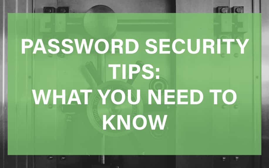 Password security tips featured