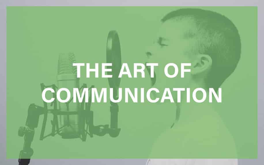 The art of communication featured