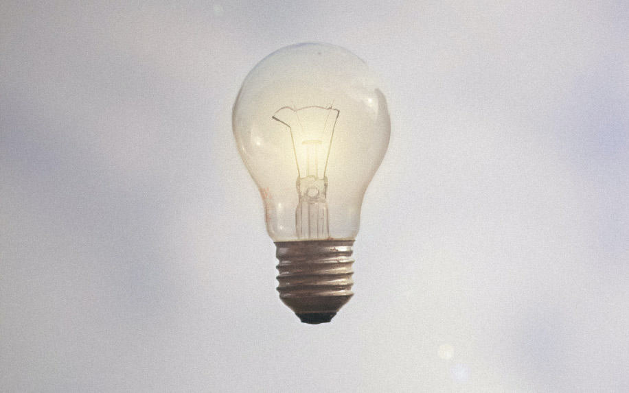Transformational leadership light bulb