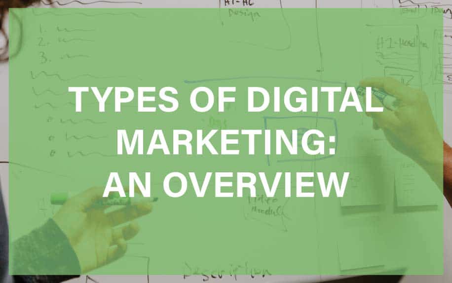 Types of digital marketing featured image