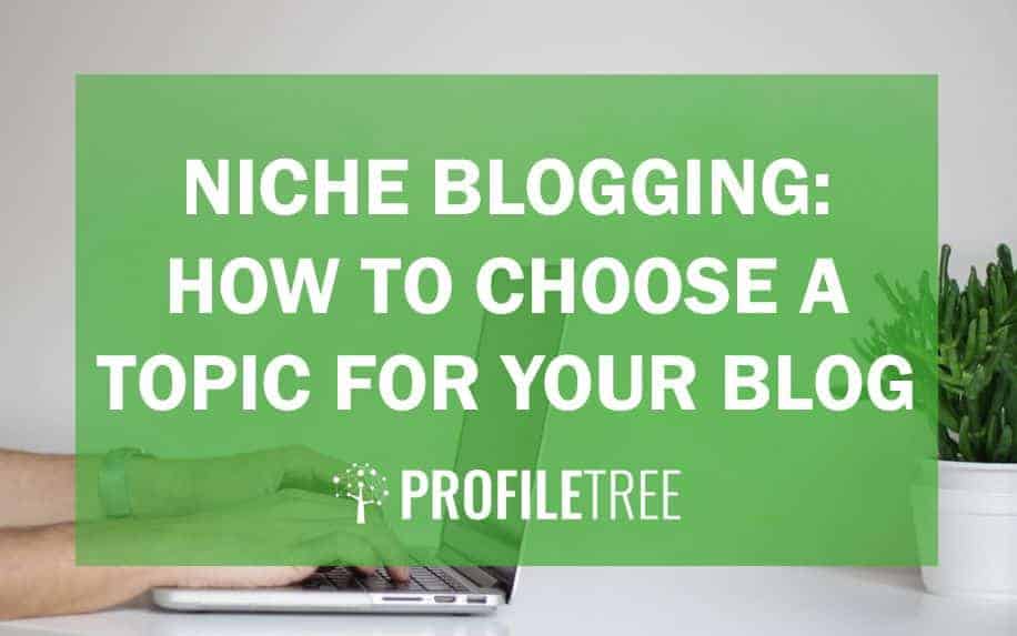 niche blogging how to choose a topic for your blog