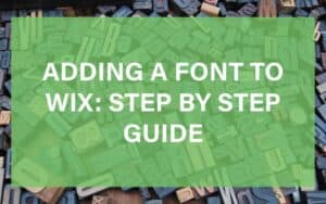 Adding a font to WIX featured