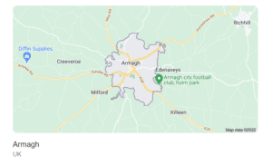 SEO Armagh - Armagh Map