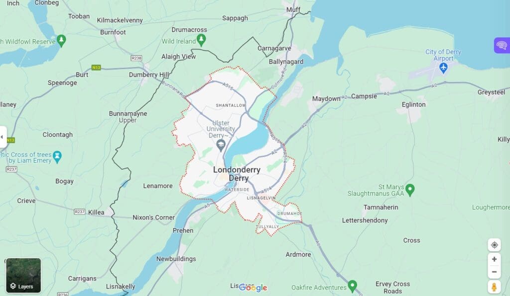 Derry map