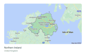 Social Media Marketing Northern Ireland Map