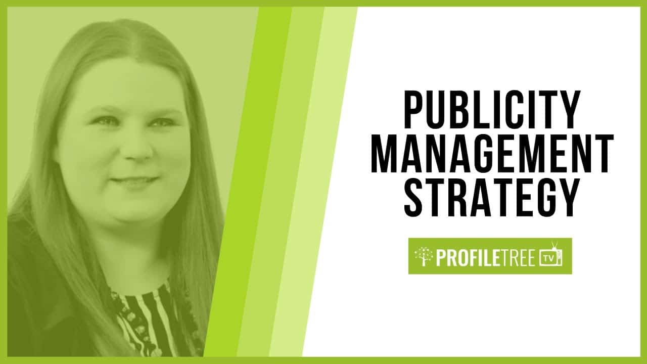 Publicity Management Strategy with Tina Calder
