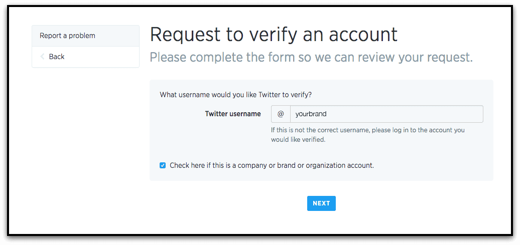 How to Verify Twitter Account