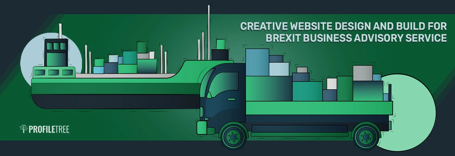 Creative Website Design and Build for Brexit Business Advisory Service