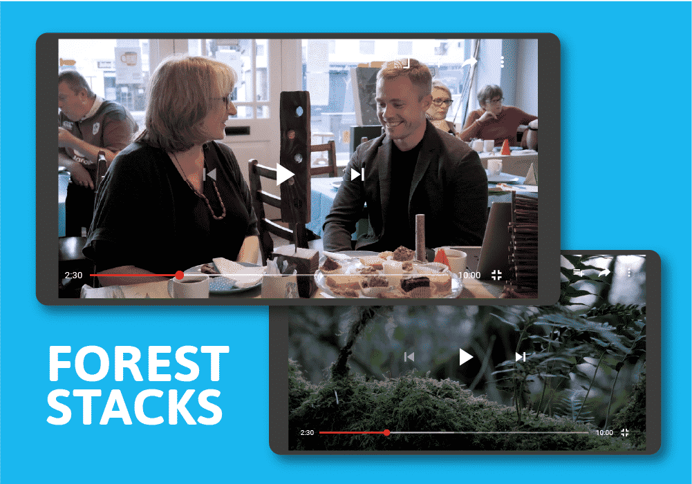 Digital marketing projects example Forest Stacks