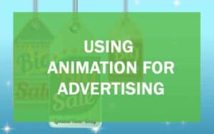 Using animation for advertising header image.