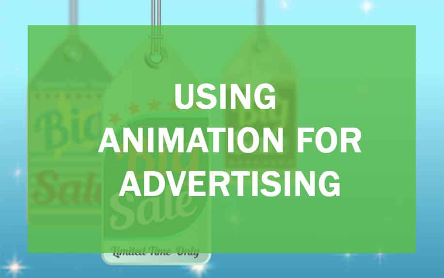 Using animation for advertising header image.