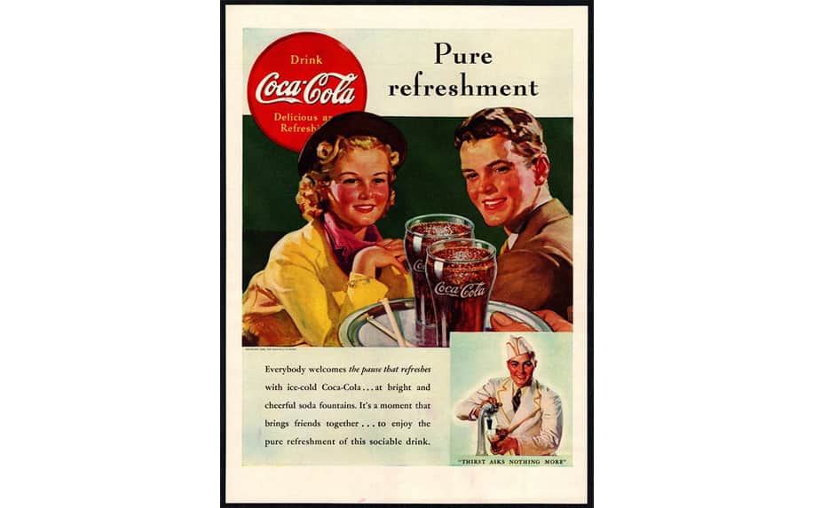 CocaCola have a very clear brand position.