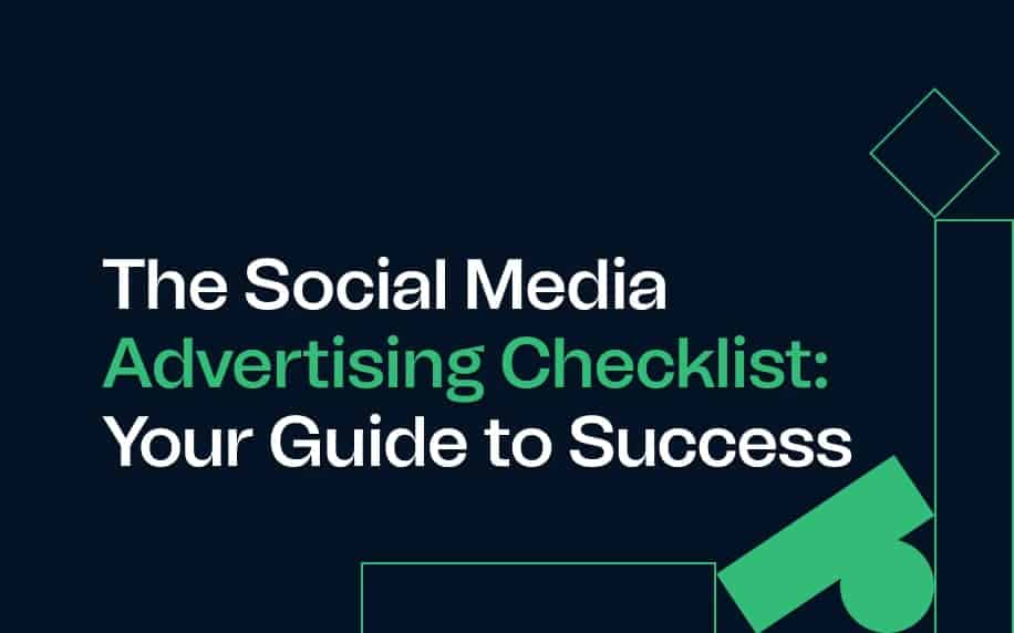 image for the social media advertising checklist