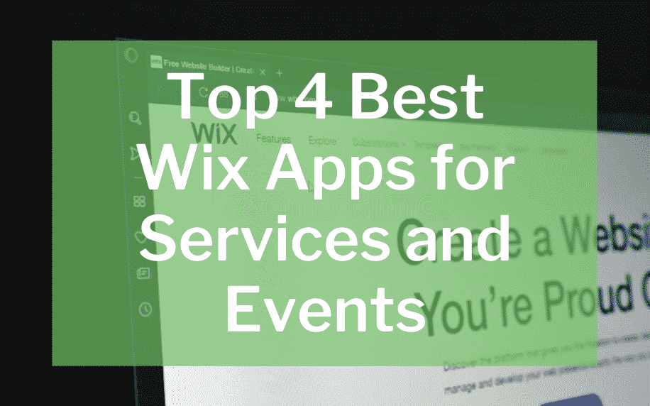 top 4 best wix apps for services and events featured image