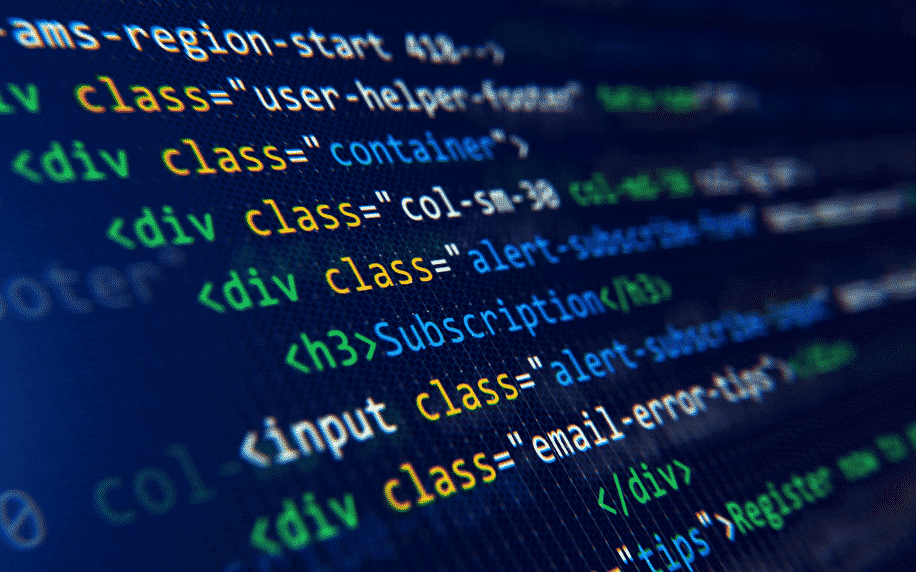 What is HTML and CSS? 1 computer screen with HTML code