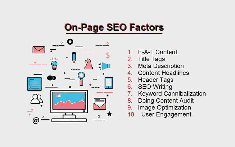 Google BERT update onpage infographic - seo audit - SEO Checklist