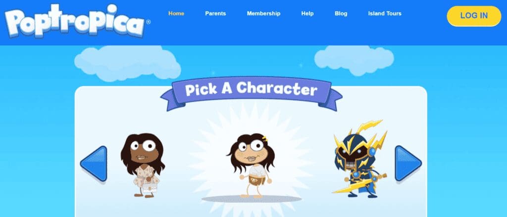 poptropica-best websites to cure boredom
