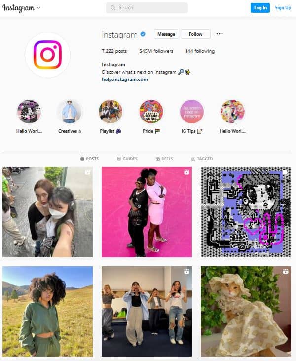 Instagram Layout - Social Media for Small Businesses