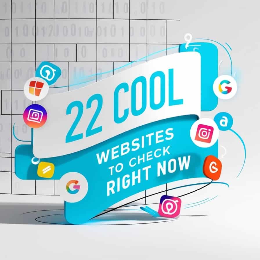 22 Cool Websites to Check Right Now
