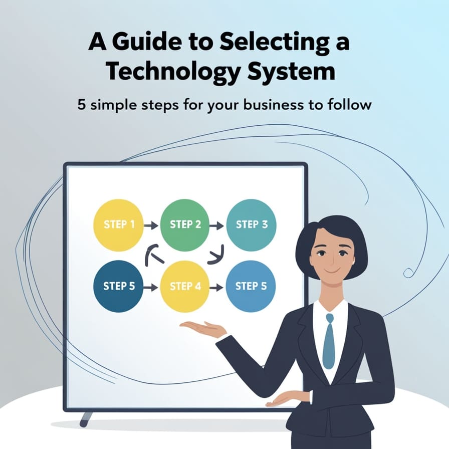 A Guide to Selecting a Technology System: 5 simple steps for your business to follow 