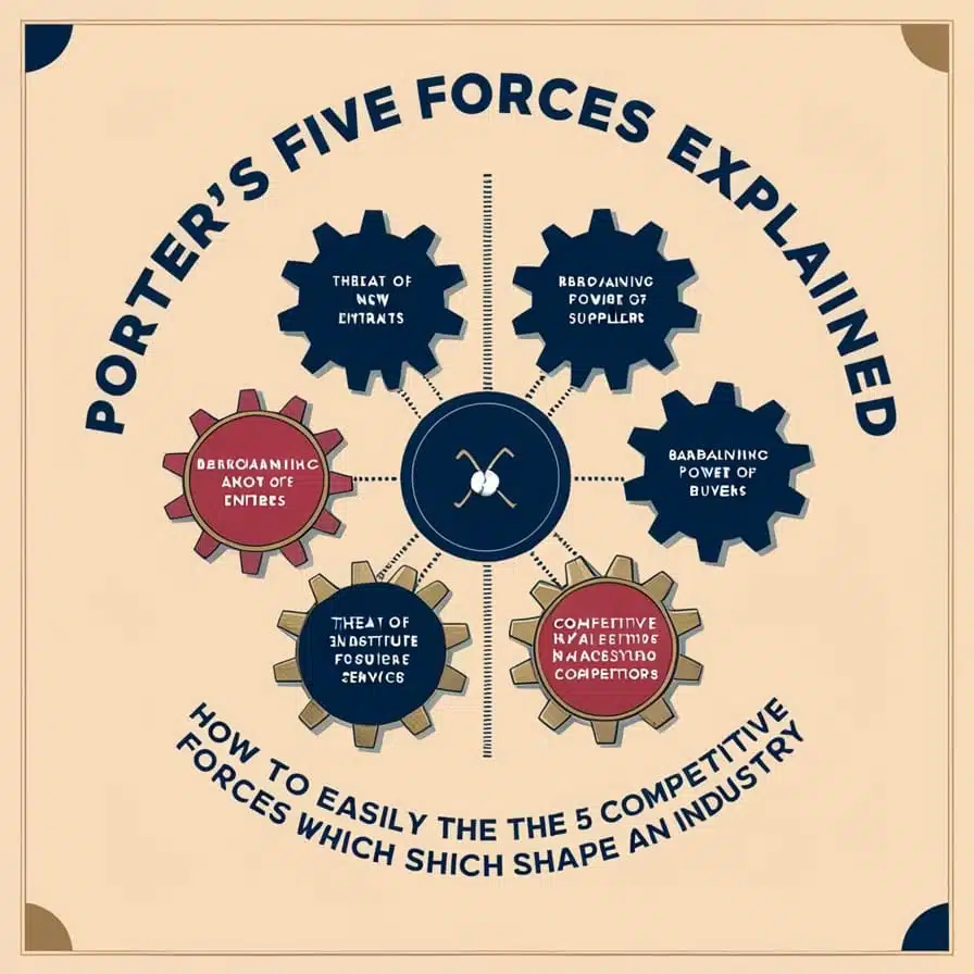 Porters Five Forces Explained - How to easily apply 'the 5 competitive forces which shape an industry'