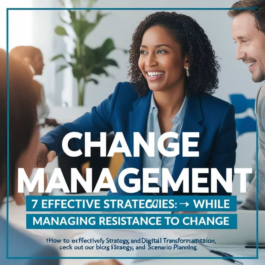 Change Management: 7 Effective Strategies While Managing Resistance To Change