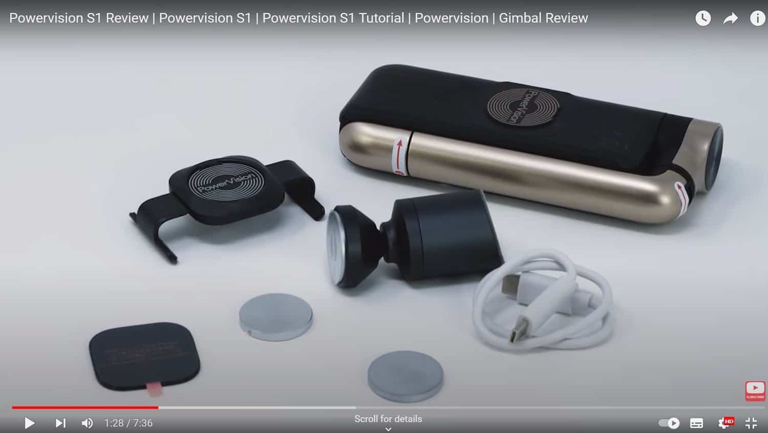 unboxing the Powervision S1