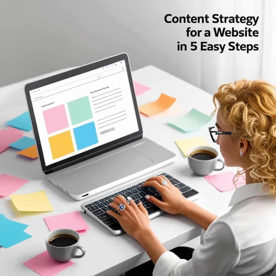 How to Create a Content Strategy for a Website in 5 Easy Steps