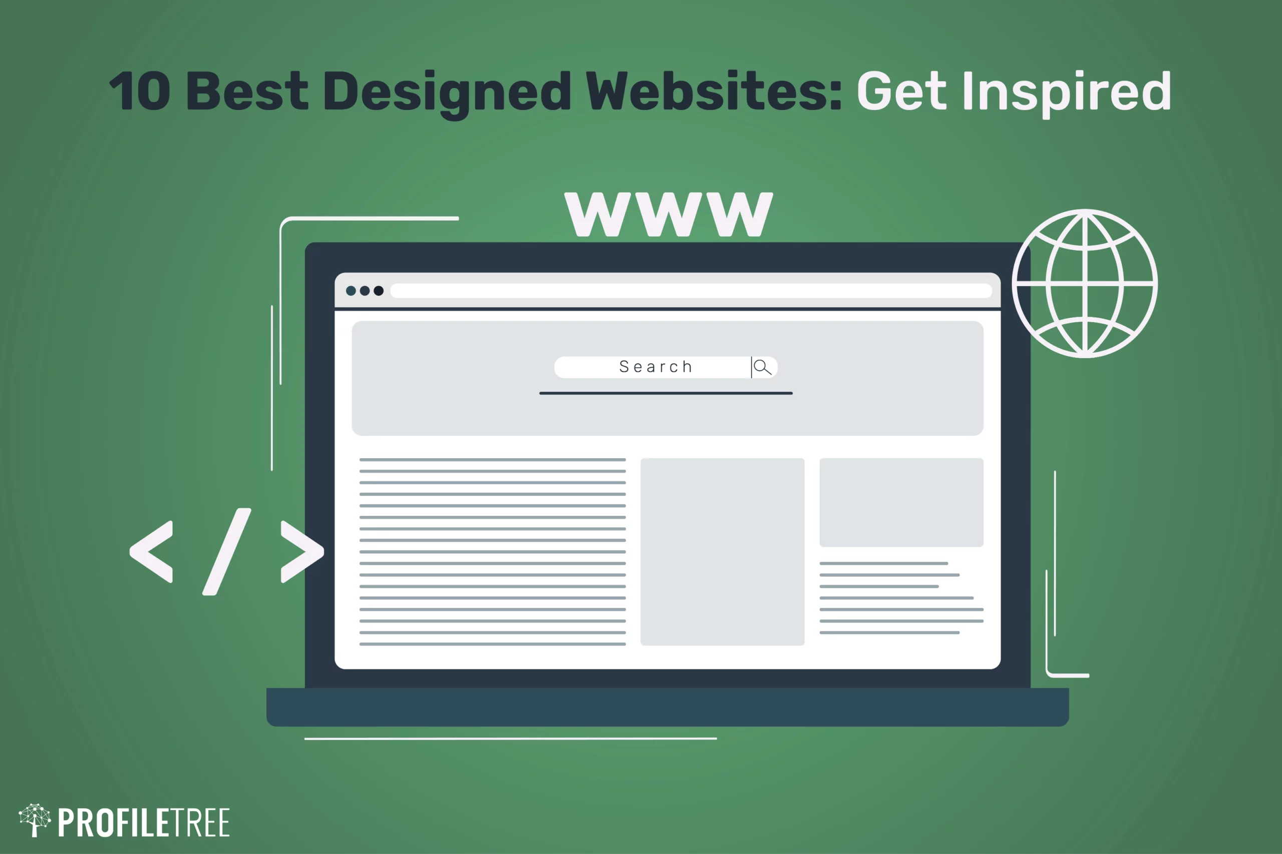 10 Best Designed Websites: Get Inspired | ProfileTree