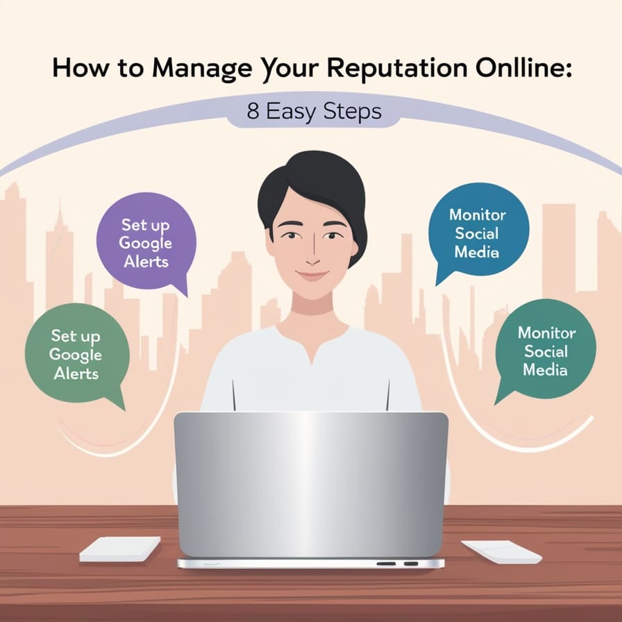How to Manage Your Reputation Online: 8 Easy Steps 
