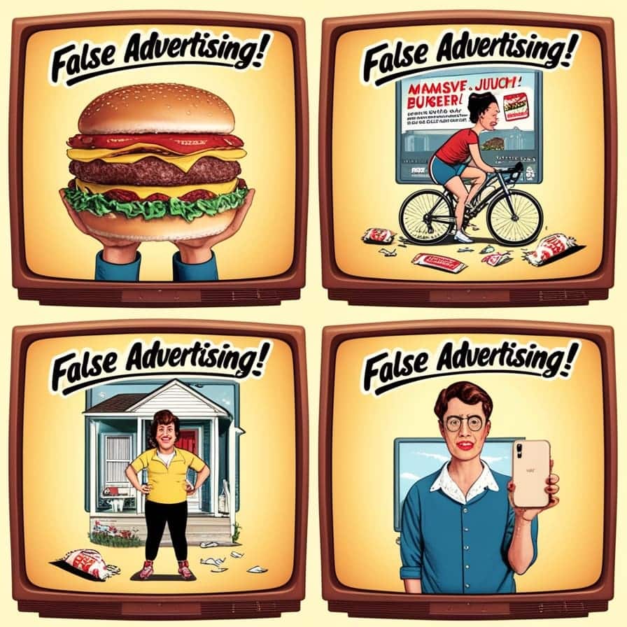 When Advertisements Don't Live Up to Expectations - 4 Unbelievable False Advertisements