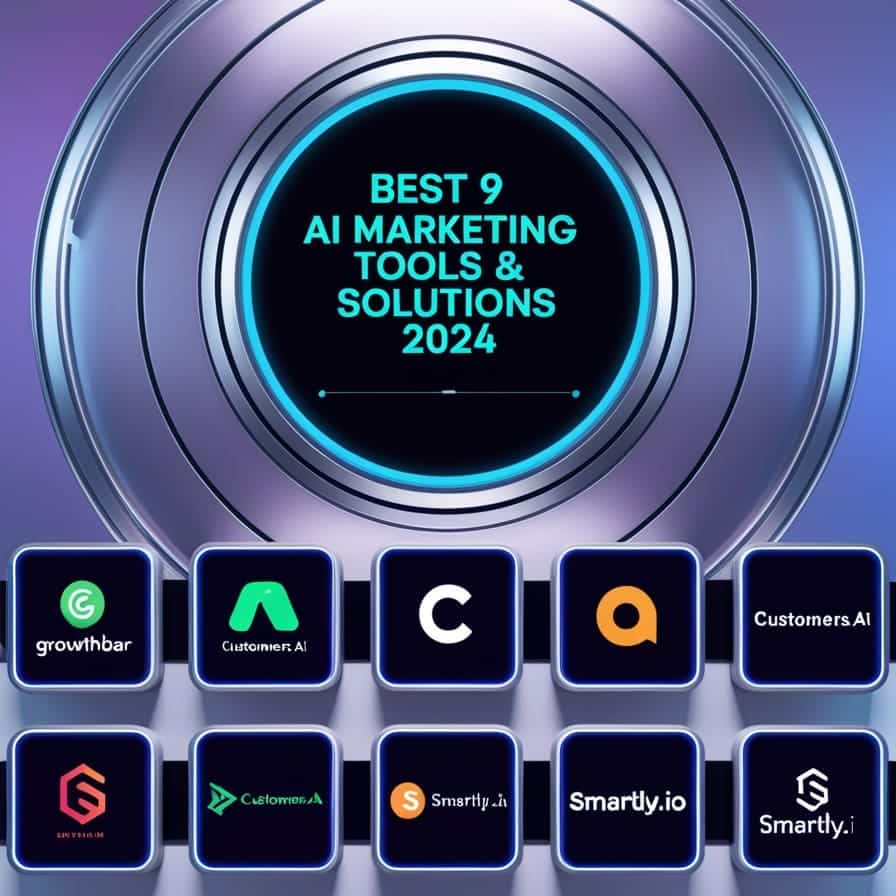 Best 9 AI Marketing Tools & Solutions in 2024