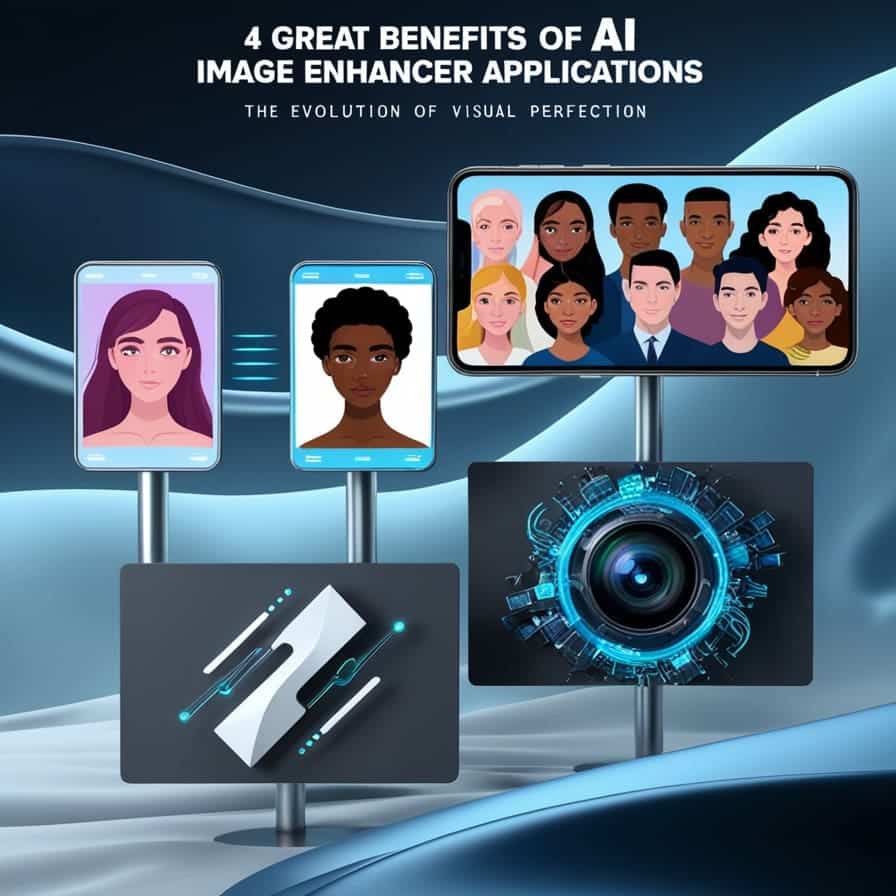 4 Great Benefits of AI Image Enhancer Applications — The Evolution of Visual Perfection