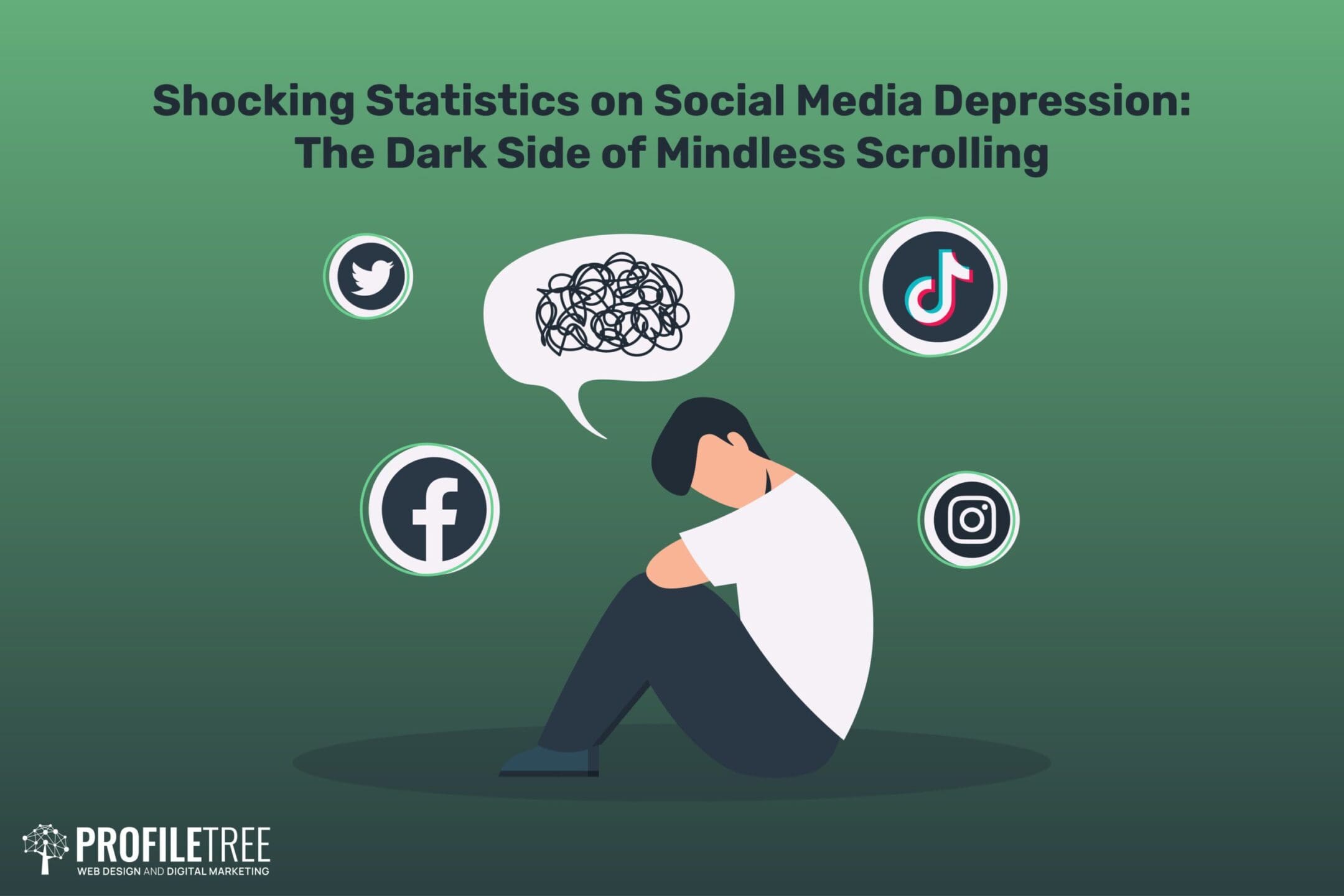 Shocking Statistics on Social Media Depression: The Dark Side of Mindless Scrolling 2