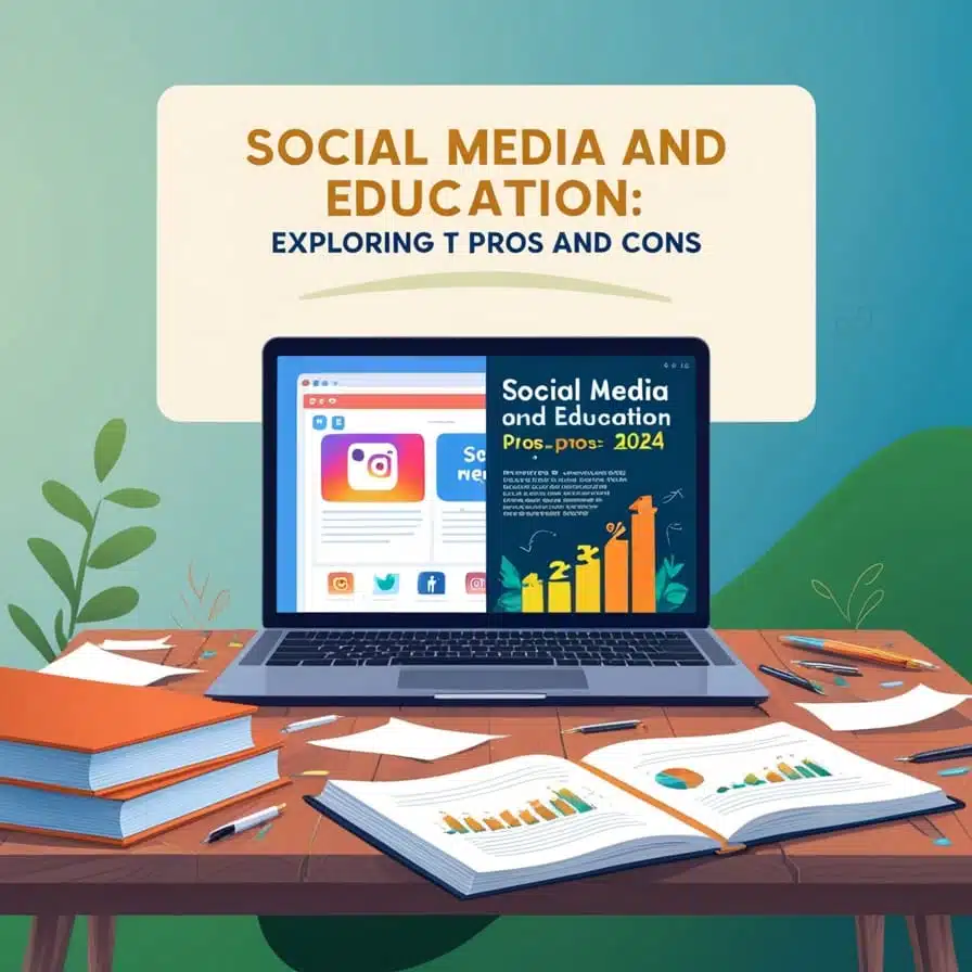 Social Media and Education: Exploring the Pros and Cons with Surprising Statistics in 2024