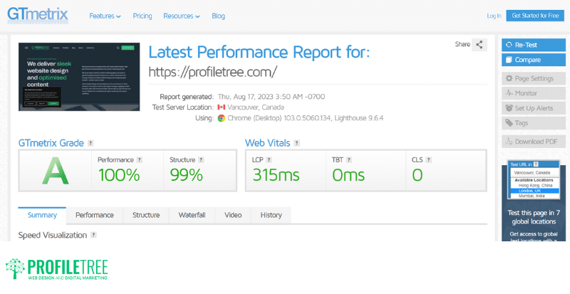 Google PageSpeed Insights