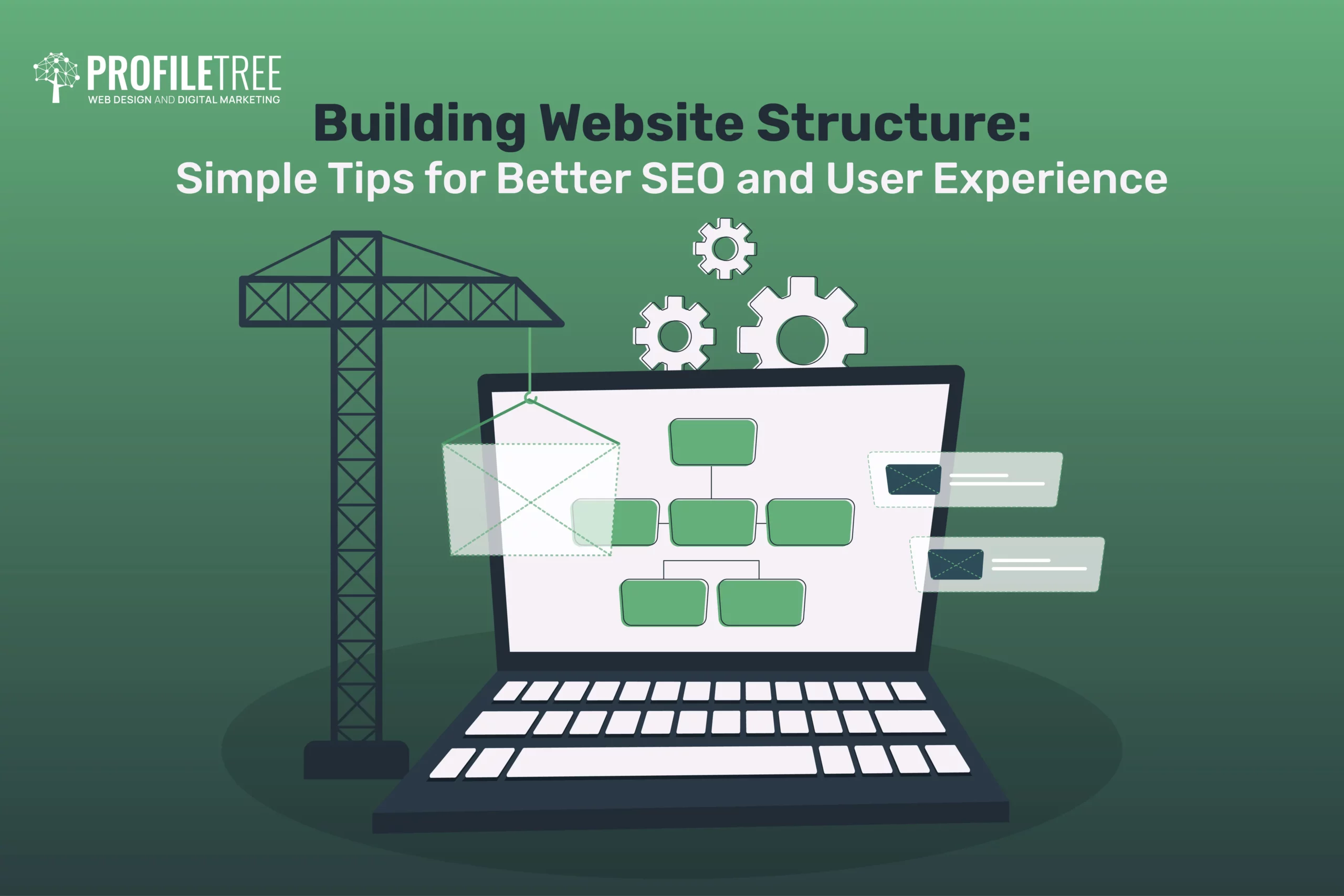 Website Structure - building site architecture block by block