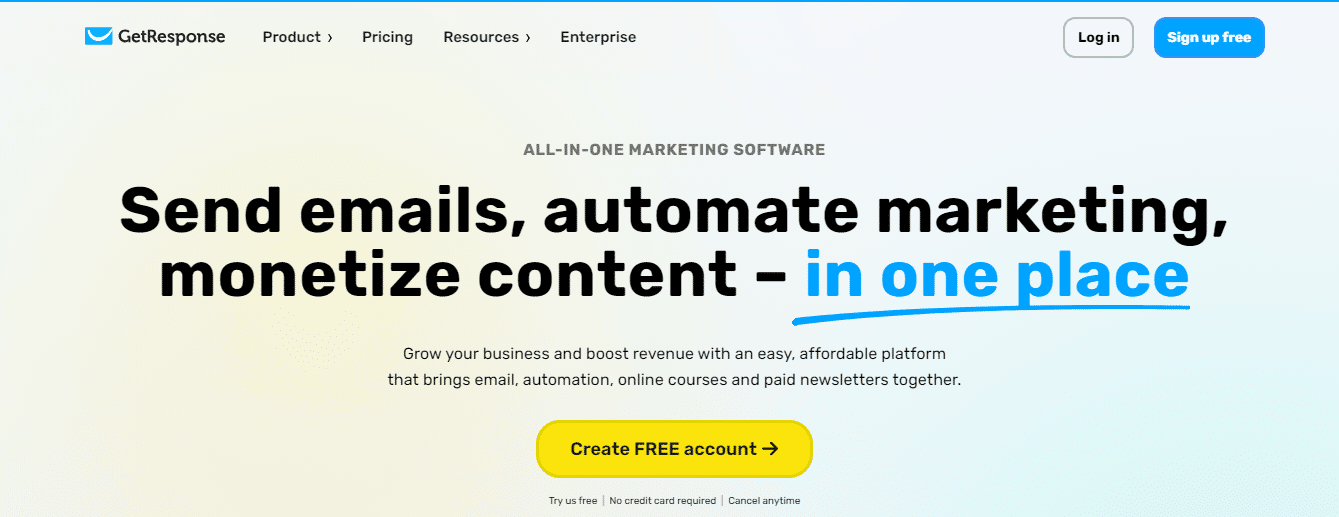Email Marketing | GetResponse