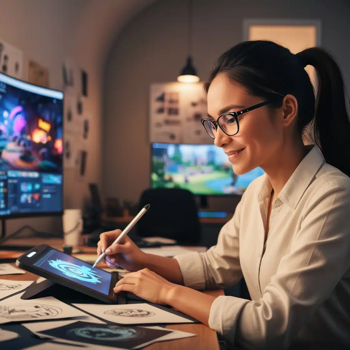 Game Artist - drawing